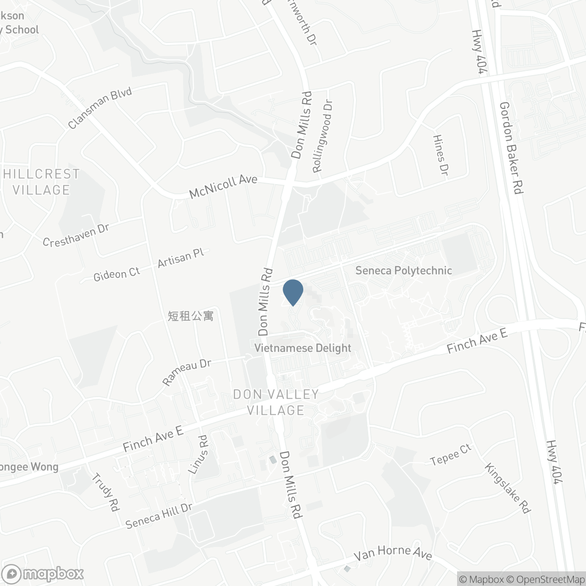 502 - 85 SKYMARK DRIVE, Toronto, Ontario M2H 3P2
